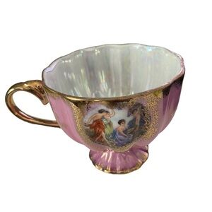 Lefton China Tea Cup only, hand painted, marked 20583, Lusterware